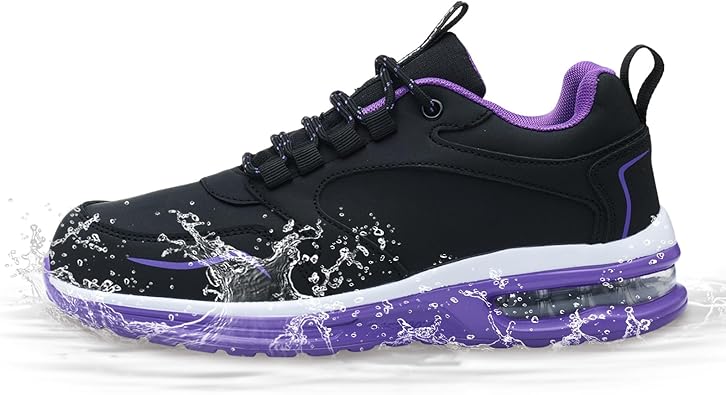 Waterproof Shoes for Women Wide Width Non Slip Sneakers for Work Chefs Food Service Water Resistant Walking Shoe Lightweight Slip Resistant Fashion Footwear for Nurse