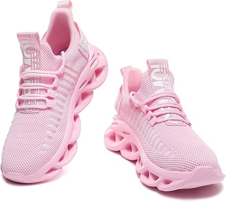 Womens Walking Shoes Mesh Non Slip Gym Sports Casual Fashion Sneakers