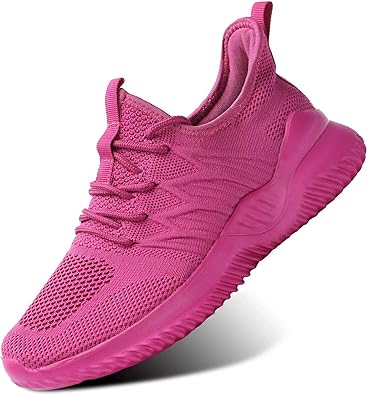 Womens Ladies Walking Running Shoes Slip On Lightweight Casual Tennis Sneakers Clothes Shoes