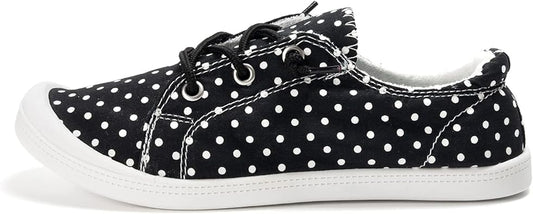 Shoes for Women, Comfort Low Top Canvas Slip On Sneakers