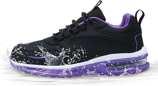 Waterproof Shoes for Women Wide Width Non Slip Sneakers for Work Chefs Food Service Water Resistant Walking Shoe Lightweight Slip Resistant Fashion Footwear for Nurse