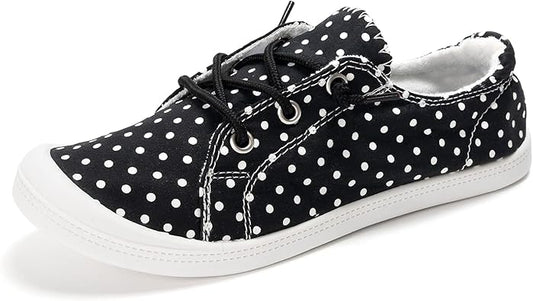 Shoes for Women, Comfort Low Top Canvas Slip On Sneakers
