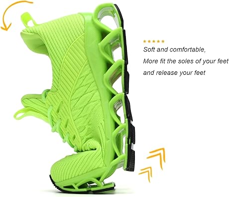 Womens Slip-ins Running Shoes Blade Tennis Walking Sneakers