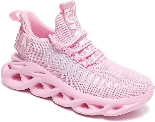 Womens Walking Shoes Mesh Non Slip Gym Sports Casual Fashion Sneakers