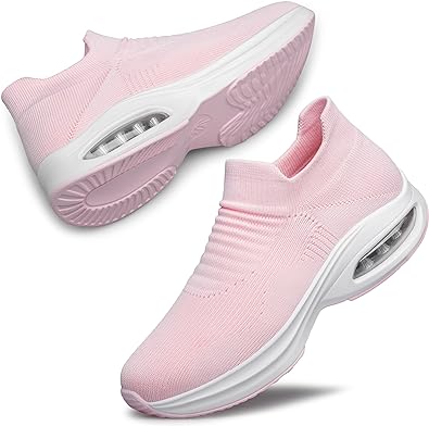 Womens Walking Shoes Sock Casual Ladies Fashion Sneakers