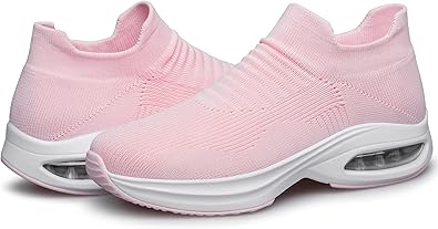 Womens Walking Shoes Sock Casual Ladies Fashion Sneakers